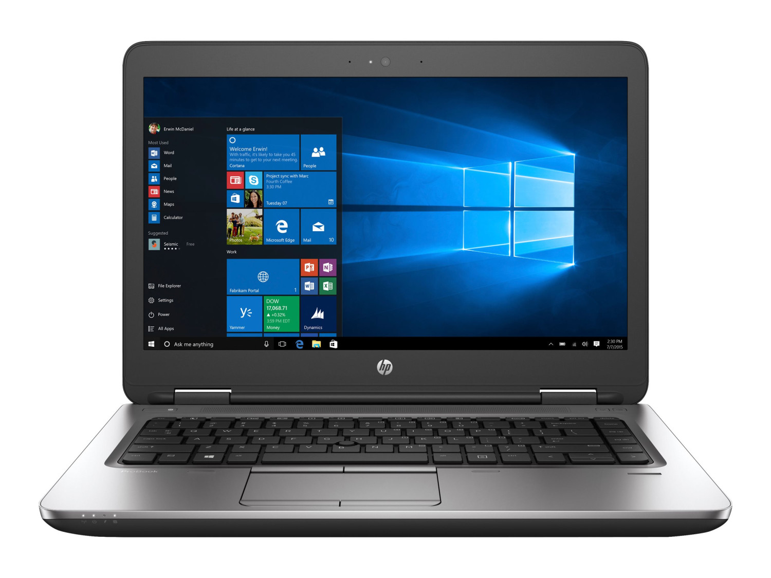 HP ProBook 640 G3 Core i5-7300U, 8G Ram, 256 SSD