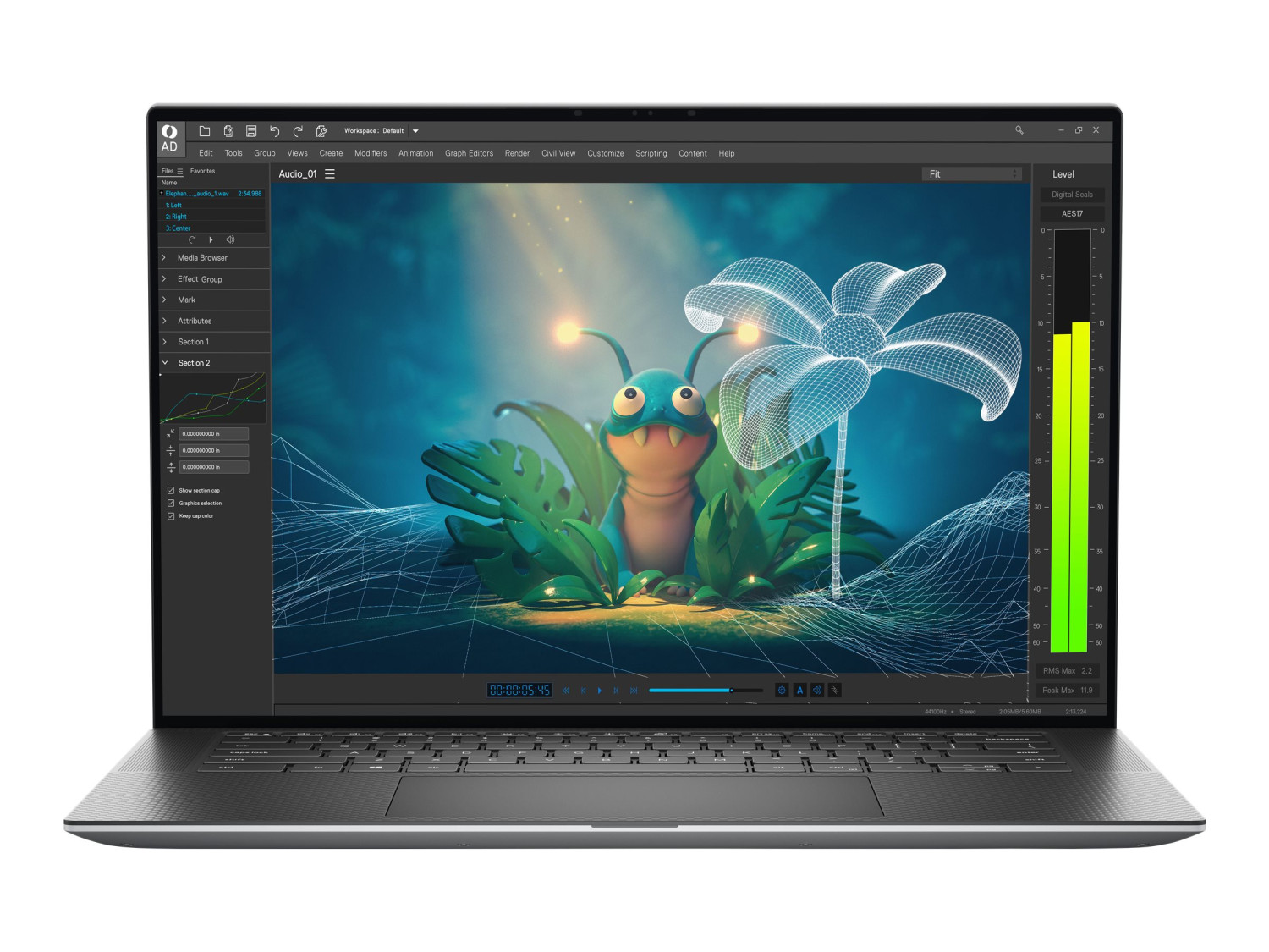 Dell Precision 5570 - Intel Core i7-12700H,32 GB Ram, 512G SSD, 15.6″ Inch Rtx 4G